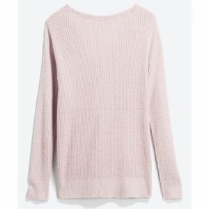 Gorgeous twist back sweater - perfect for Spring!